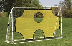 Portable Soccer Goal with Target